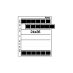 HAMA Negativlomme 24x36 (6/7) - PP klar, 25 ark til store ringbind HAMA Negativlomme 24x36 (6/7)