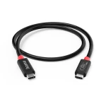 Kabel USB-C USB 4.0 Gen2 20 Gbit/s 240W - Sort 2m | Køb nu hos os Kabel USB-C USB 4.0 Gen2 20 Gbit/s 240W 2.0m Sort