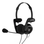 KOSS PortaPro Kommunikationsheadset med Mikrofon - Sort Hovedtelefon PortaPro Communication Headset On-Ear Mic Sort