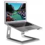 Laptop Stander Supreme Pro i Aluminium Sølv - Køb nu! Laptop Stander Supreme Pro Aluminiun Sølv