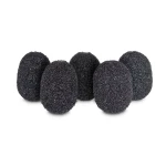 Lavalier Foams Black 5-Pack | Optimal Beskyttelse til Mikrofoner | RYCOTE Danmark Lavalier Foams Black 5-Pack