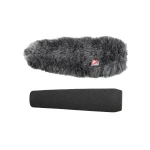 RYCOTE SGM Foam & Windjammer 18cm - Optimal Vindbeskyttelse til Shotgun Mikrofoner RYCOTE SGM Foam & Windjammer 18cm