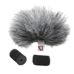 RYCOTE Windjammer Lavalier Single Grey - Effektiv vindbeskyttelse til lavalier mikrofoner Windjammer Lavalier Single Grey