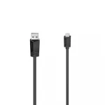 Kabel Micro-USB 2.0 480 Mbit/s 1,5m Sort - Højhastigheds Dataoverførsel & Opladning Kabel Micro-USB 2.0 480 Mbit/s 1,5m Sort