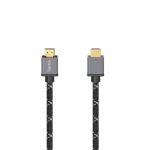 Køb HDMI Kabel Ultra High Speed 8K 48Gbit/s Metal Guld 5,0m - Perfekt til Film og Gaming fra Hama Kabel HDMI Ultra High Speed 8K 48Gbit/s Metal Guld 5,0m