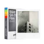 POLAROID B&W Film SX-70 Sort/Hvid med Hvid ramme – Kvalitetsbilleder i unik æstetik Film SX-70 Sort/Hvid Hvid ramme