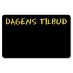 Sort plastkort 0.76 mm – Dagens skarpe tilbud Sort kort – dagens Tilbud 0.76 mm