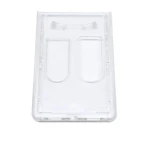 Bæreetui Vertikalt i Klar Hård Plast til 2 Kort – Beskyt Dine Kort Effektivt Bæreetui vertikalt, klar hård plast til 2 kort