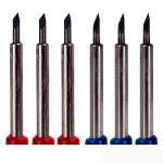 6 stk. knivpakke, Roland - Redsail Standard knive 45º, offset 0.25mm [ZEC-U5025 & NRRE4525 & zec-u1715]