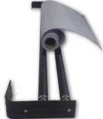 Vægophængt Folie Holder 136 cm - Pladsbesparende og Effektiv Løsning Vægophængt Folie Holder 136 cm