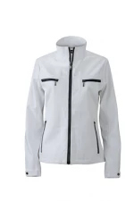 JAMES & NICHOLSON Ladies' Tailored Softshell Jacket - Trendy Design, Adjustable Features JAMES & NICHOLSON LADIES' TAILORED SOFTSHELL