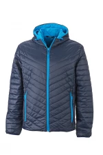 English:
JAMES & NICHOLSON MEN'S LIGHTWEIGHT JACKET - Reversible Quilted Jacket with DuPont® Sorona® Fill JAMES & NICHOLSON MEN'S LIGHTWEIGHT JACKET