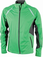 Engelsk:
"JAMES & NICHOLSON MEN'S SPORTS JACKET WINDPROOF" - Windproof running jacket with 3-layer front material with TPU membr JAMES & NICHOLSON MEN'S SPORTS JACKET WINDPROOF