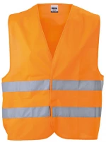 Børnesikkerhedsvest - JAMES & NICHOLSON EN471 Klasse 2 med Fluorescerende Farver JAMES & NICHOLSON SAFETY VEST KIDS
