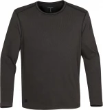 Men's Hanford Crew Neck Top - 100% Cotton, Flatlock Seams & Ribbed Collar MEN'S HANFORD CREW NECK TOP