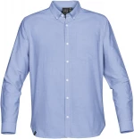 Men's Wexford Chambray Shirt - Easy Care Cotton-Poly Blend with Button-Down Collar MEN'S WEXFORD CHAMBRAY SHIRT