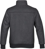 Men's Warrior Club Jacket - Stylish Wool Blend Quilted Outerwear MEN'S WARRIOR CLUB JACKET