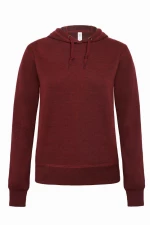 B&C DNM Universe Hættesweatshirt til Kvinder - Stilfuldt Mørk Meleret Design B&C DNM UNIVERSE / WOMEN