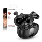 BOROFONE Bluetooth  TWS Wireless Earbuds FQ3 Solumate ANC+ENC - black BOROFONE Bluetooth  TWS Wireless Earbuds FQ3 Solumate ANC+ENC - black