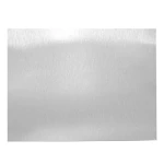 Alu plader til Sublimation - Høj Kvalitet & Langvarig Grafisk Overførsel Aluminiumsplade sølv mat børstet 15 x 20 cm til sublimering