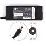 Lenovo 90W 19V 4.74A Original Strømforsyning - Hurtig Levering i Danmark Lenovo 90W 19V 4.74A strømforsyning med 4.8mm x 1.7mm - Original