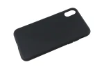 iPhone X/XS TPU Cover Sort – Slankt Apple Mobilcover iPhone X/XS TPU Cover - Sort