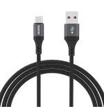 DUDAO USB-C til USB-A Kabel - 1,2 Meter - sort