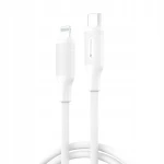 Encore Energy Lightning til USB C kabel 27W - Hvid Encore Energy Lightning til USB C kabel 27W - Hvid