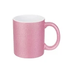 Glitter krus i Pink til sublimation - 36 stk. | Høj kvalitet krus 330 ml Glitter krus i Pink farve til sublimation - 36 stk.