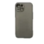 iPhone 15 BACK CASE MATT - Sort