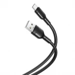 Kabel XO NB-212 USB - USB-C 1M - Black Kabel XO NB-212 USB - USB-C 1M - Black