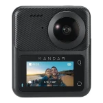 QooCam 3 Travel Combo - 64GB SD Kort & Selfie Stick | Køb Nu QooCam 3 Travel Combo 64GB SD card Selfie Stick