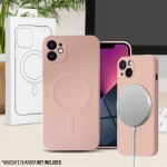 iPhone 11 - Magsafe silicone case - power pink iPhone 11 - Magsafe silicone case - power pink