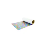 Chemica Metallic Deco - Rainbow Waves 1423 Tekstilfolie Chemica Metallic Deco - Rainbow Waves 1423 Tekstilfolie