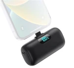 Nano Lightning Powerbank for iPhones with USB-c cable - 5000 mAh Nano Lightning Powerbank for iPhones with USB-C cable - 5000 mAh