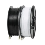 SKILPRO - Flexible PLA++ Filament pakke - Hvid og sort - 2 x 1 kg