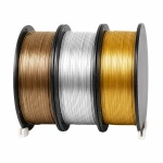 SKILPRO - Silky PLA++ Filament pakke - Sølv, bronze og guld - 3 x 1 kg SKILPRO - Silky PLA++ Filament pakke - Sølv, bronze og guld - 3 x 1 kg