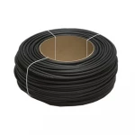 Sort power kabel - 4mm, godkendt 100 meter Sort power kabel - 4mm, godkendt 100 meter
