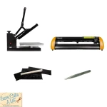 Skilte Startpakke med Expert II 24 Skæreplotter og Varmepresser - Perfekt Til Folieudskæring  Skilte Startpakke med Expert II 24 LXSkæreplotter + standard varmepresser