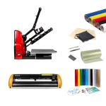 Skiltepakke: Expert II 24 Skæreplotter & Varmepresser - Alt til skilte og tekstiltryk Skiltepakke med Expert II 24 Skæreplotter og Semiautomatisk Varmepresser