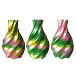 Gold, Green and Pinkish Silky PLA Filament fra 3DE Premium - 1.75mm  Gold, Green And Pinkish - 3DE Premium - Silky PLA - 1.75mm