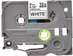 Brother original TZe221 tape – sort på hvid, 9 mm bred