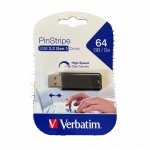 64GB USB 3.2 - Verbatim PinStripe USB Drive 64GB USB 3.2 - Verbatim PinStripe USB Drive