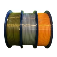 SKILPRO - Silky PLA++ Filament pakke - Sølv, bronze og guld - 3 x 1 kg