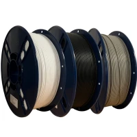 SKILPRO - PLA++ Filament pakke - 1kg Hvid, 1kg sort og 1kg grå
