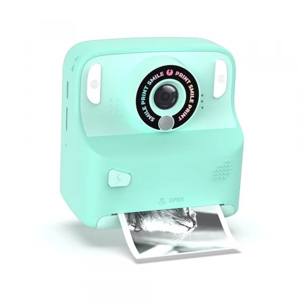Instant Kamera Pixiprint inkl. 5 ruller Turquoise Instant Kamera Pixiprint inkl. 5 ruller Turquoise