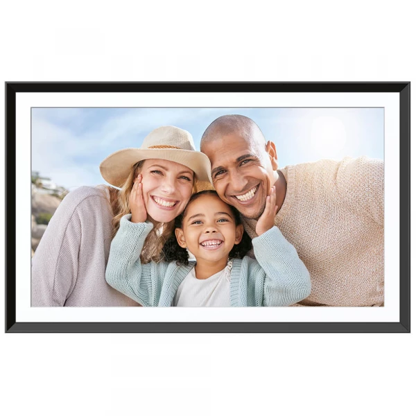 Digital Fotoramme 15,6" WiFi Frameo Sort Digital Fotoramme 15,6" WiFi Frameo Sort