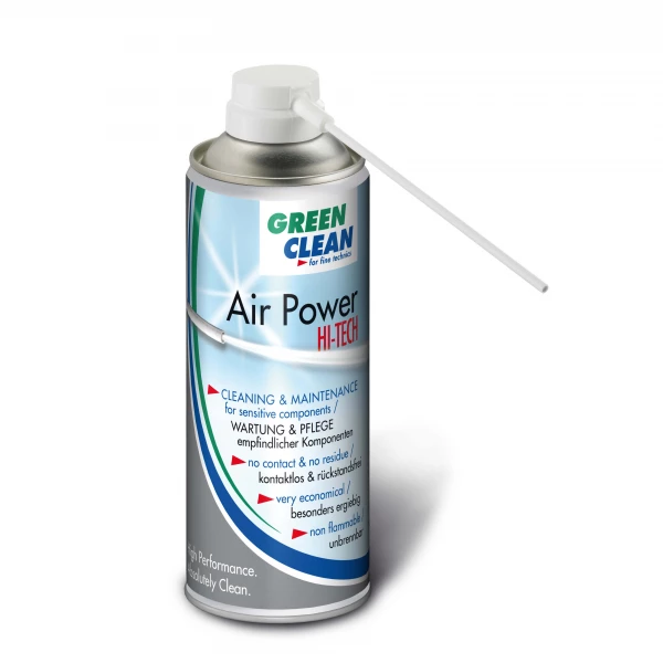 GREEN CLEAN Trykluft 400 ml. GREEN CLEAN Trykluft 400 ml.