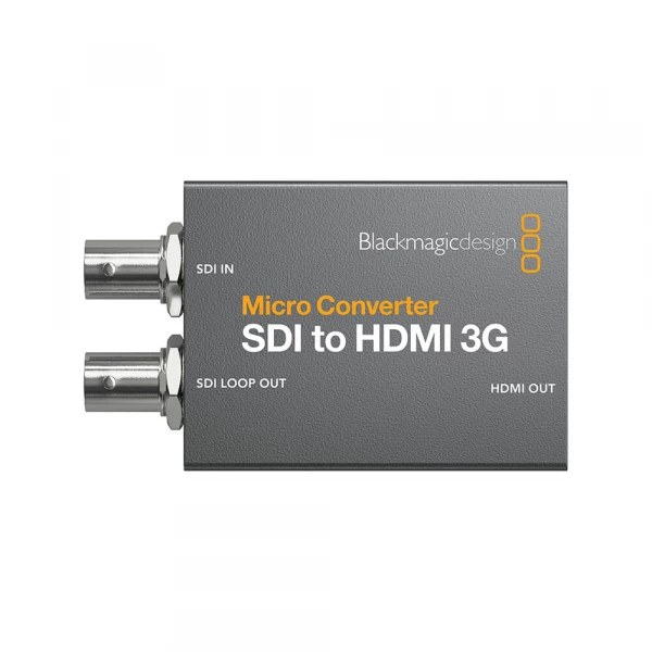 Blackmagic Micro Converter SDI til HDMI 3G med PSU – Køb nu! Micro Converter SDI to HDMI 3G PSU