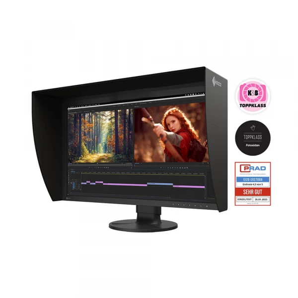 Skærm ColorEdge CG2700X 27" 4K sort Skærm ColorEdge CG2700X 27" 4K sort